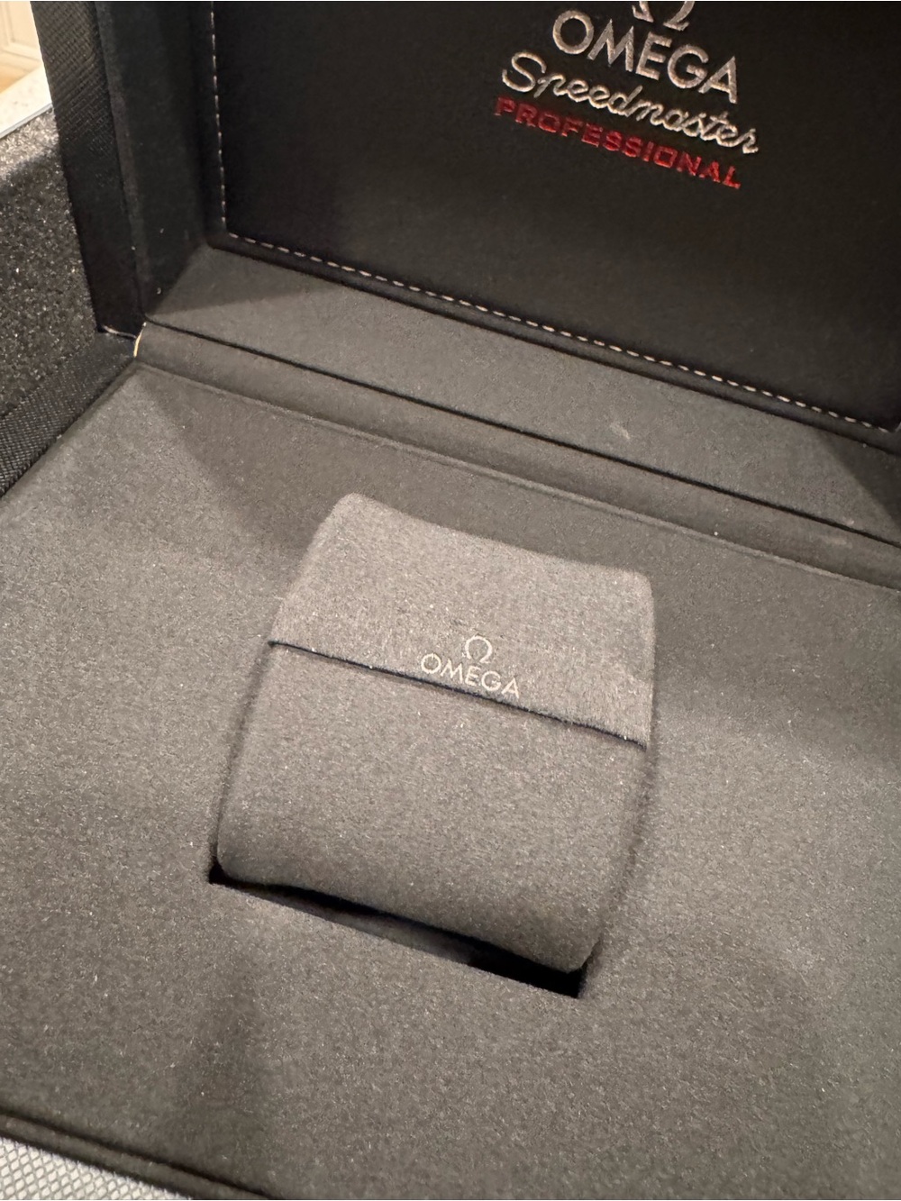 Omega Speedmaster Professional Black box and Travel Case - Picture 5 of 7